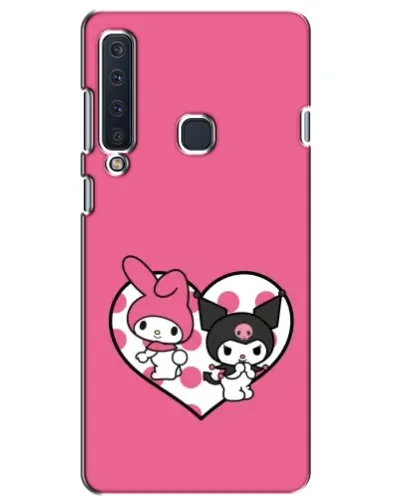 Чехол для Samsung Galaxy A9 2018 (A920) с картинкой «Kuromi и My Melody»