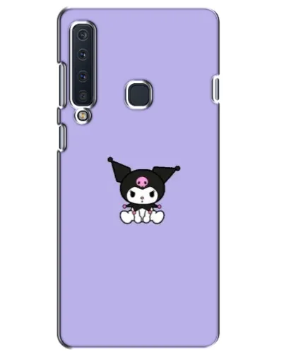 Чехол для Samsung Galaxy A9 2018 (A920) с картинкой «Kuromi — фиолетовый минимализм»