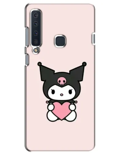 Чехол для Samsung Galaxy A9 2018 (A920) с картинкой «Kuromi и сердце»