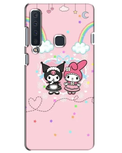 Чехол для Samsung Galaxy A9 2018 (A920) с картинкой «My Melody и Kuromi»