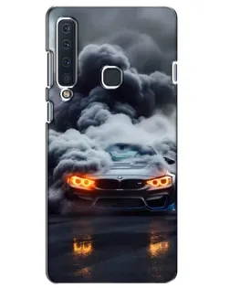 Чохол для Samsung Galaxy A9 2018 (A920) з картинкою «BMW у диму» Чохол для Samsung Galaxy A9 2018 (A920) з картинкою «BMW у диму»