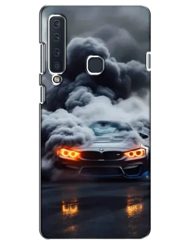Чехол для Samsung Galaxy A9 2018 (A920) с картинкой «BMW в дыму»