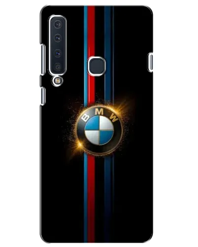 Чехол для Samsung Galaxy A9 2018 (A920) с картинкой «BMW M-Power неон»
