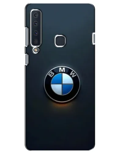 Чехол для Samsung Galaxy A9 2018 (A920) с картинкой «Логотип BMW — минимализм»