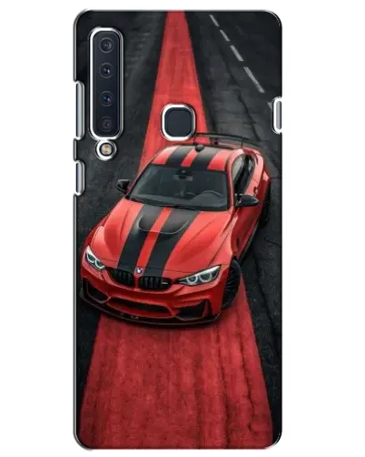 Чехол для Samsung Galaxy A9 2018 (A920) с картинкой «BMW на красной дорожке»