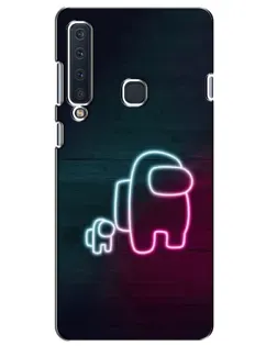 Чехол для Samsung Galaxy A9 2018 (A920) с картинкой «Among Us неон-арт» Чехол для Samsung Galaxy A9 2018 (A920) с картинкой «Among Us неон-арт»