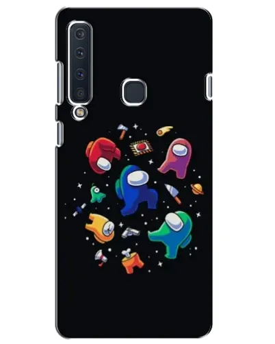Чехол для Samsung Galaxy A9 2018 (A920) с картинкой «Among Us космос»