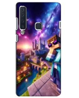 Чехол для Samsung Galaxy A9 2018 (A920) с картинкой «Стив и космос» Чехол для Samsung Galaxy A9 2018 (A920) с картинкой «Стив и космос»