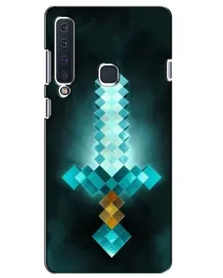 Чехол для Samsung Galaxy A9 2018 (A920) с картинкой «Алмазный меч неон» Чехол для Samsung Galaxy A9 2018 (A920) с картинкой «Алмазный меч неон»