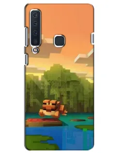 Чехол для Samsung Galaxy A9 2018 (A920) с картинкой «Майнкрафт закат солнца» Чехол для Samsung Galaxy A9 2018 (A920) с картинкой «Майнкрафт закат солнца»