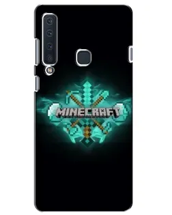 Чехол для Samsung Galaxy A9 2018 (A920) с картинкой «Minecraft Diamond лого» Чехол для Samsung Galaxy A9 2018 (A920) с картинкой «Minecraft Diamond лого»