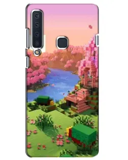 Чехол для Samsung Galaxy A9 2018 (A920) с картинкой «Розовое дерево Minecraft» Чехол для Samsung Galaxy A9 2018 (A920) с картинкой «Розовое дерево Minecraft»