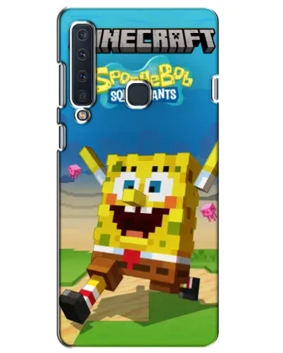 Чехол для Samsung Galaxy A9 2018 (A920) с картинкой «Губка Боб Minecraft» Чехол для Samsung Galaxy A9 2018 (A920) с картинкой «Губка Боб Minecraft»