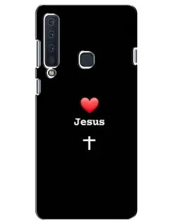 Чехол для Samsung Galaxy A9 2018 (A920) с картинкой «Сердце - Jesus» Чехол для Samsung Galaxy A9 2018 (A920) с картинкой «Сердце - Jesus»