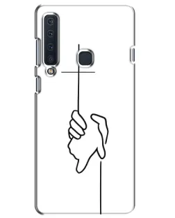 Чехол для Samsung Galaxy A9 2018 (A920) с картинкой «Рука держит» Чехол для Samsung Galaxy A9 2018 (A920) с картинкой «Рука держит»