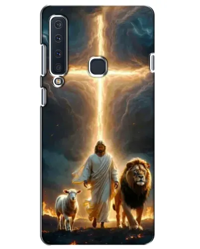 Чехол для Samsung Galaxy A9 2018 (A920) с картинкой «Лев Иуды и Свет» Чехол для Samsung Galaxy A9 2018 (A920) с картинкой «Лев Иуды и Свет»