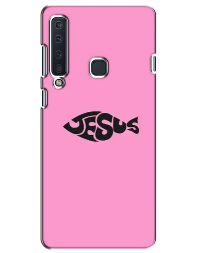 Чехол для Samsung Galaxy A9 2018 (A920) с картинкой «Розовый символ Jesus» Чехол для Samsung Galaxy A9 2018 (A920) с картинкой «Розовый символ Jesus»