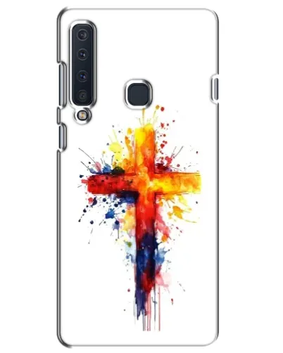Чехол для Samsung Galaxy A9 2018 (A920) с картинкой «Акварельный крест» Чехол для Samsung Galaxy A9 2018 (A920) с картинкой «Акварельный крест»