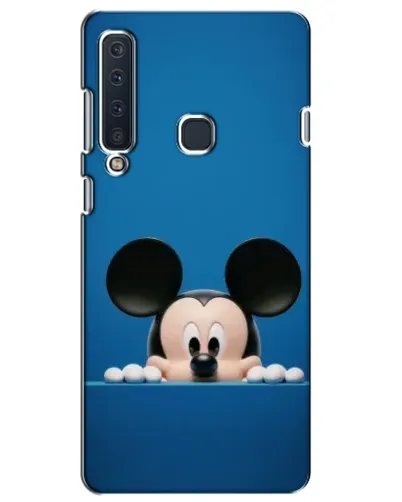 Чехол для Samsung Galaxy A9 2018 (A920) с картинкой «Микки выглядывает»