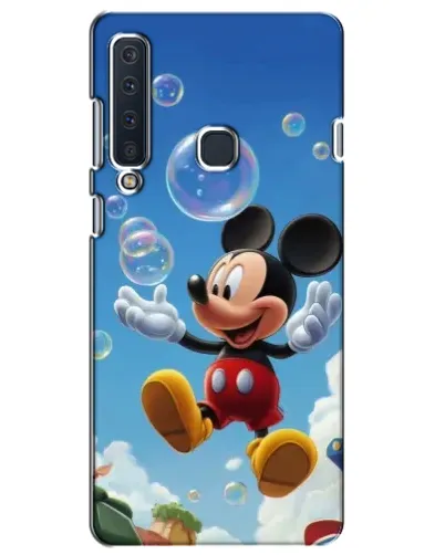 Чехол для Samsung Galaxy A9 2018 (A920) с картинкой «Mickey и мыльные пузыри»