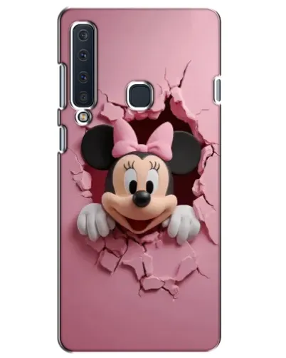 Чехол для Samsung Galaxy A9 2018 (A920) с картинкой «Минни сквозь стену»