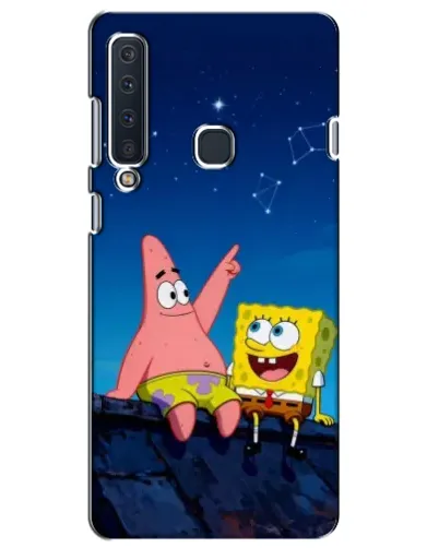Чехол для Samsung Galaxy A9 2018 (A920) с картинкой «Губка Боб и Патрик ночью» Чехол для Samsung Galaxy A9 2018 (A920) с картинкой «Губка Боб и Патрик ночью»