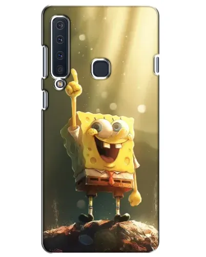 Чехол для Samsung Galaxy A9 2018 (A920) с картинкой «Сияющий Спанч Боб» Чехол для Samsung Galaxy A9 2018 (A920) с картинкой «Сияющий Спанч Боб»