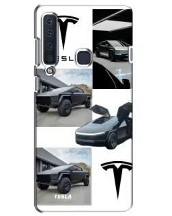 Чохол для Samsung Galaxy A9 2018 (A920) з картинкою «Колаж Cybertruck Tesla» Чохол для Samsung Galaxy A9 2018 (A920) з картинкою «Колаж Cybertruck Tesla»