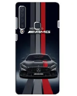 Чехол для Samsung Galaxy A9 2018 (A920) с картинкой «Mercedes — белый карбон» Чехол для Samsung Galaxy A9 2018 (A920) с картинкой «Mercedes — белый карбон»