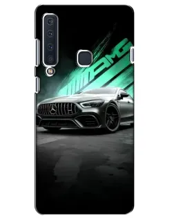 Чехол для Samsung Galaxy A9 2018 (A920) с картинкой «Темный Mercedes AMG»