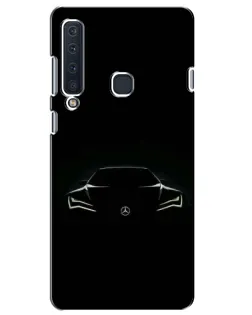 Чехол для Samsung Galaxy A9 2018 (A920) с картинкой «Mercedes — силуэт авто» Чехол для Samsung Galaxy A9 2018 (A920) с картинкой «Mercedes — силуэт авто»