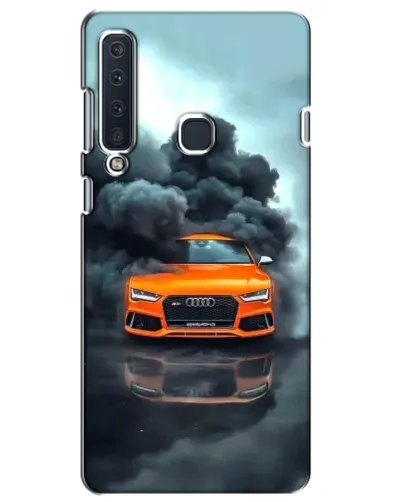 Чехол для Samsung Galaxy A9 2018 (A920) с картинкой «Audi в облаках дыма» Чехол для Samsung Galaxy A9 2018 (A920) с картинкой «Audi в облаках дыма»