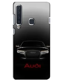 Чехол для Samsung Galaxy A9 2018 (A920) с картинкой «Audi — градиентный контур» Чехол для Samsung Galaxy A9 2018 (A920) с картинкой «Audi — градиентный контур»