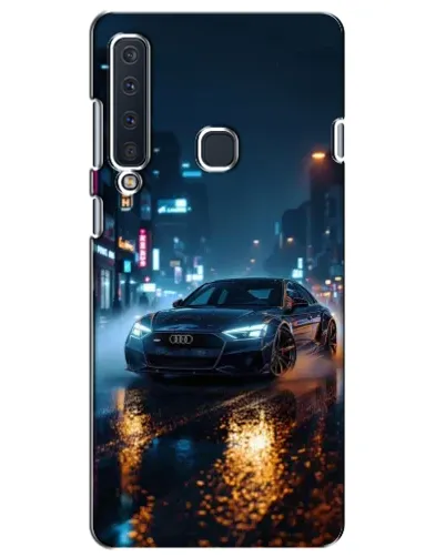 Чехол для Samsung Galaxy A9 2018 (A920) с картинкой «Ночной город и Audi» Чехол для Samsung Galaxy A9 2018 (A920) с картинкой «Ночной город и Audi»