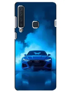 Чехол для Samsung Galaxy A9 2018 (A920) с картинкой «Audi — голубая энергия» Чехол для Samsung Galaxy A9 2018 (A920) с картинкой «Audi — голубая энергия»