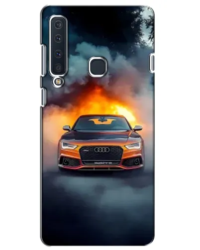 Чехол для Samsung Galaxy A9 2018 (A920) с картинкой «Audi в огненном дыму» Чехол для Samsung Galaxy A9 2018 (A920) с картинкой «Audi в огненном дыму»