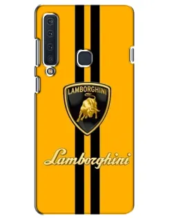 Чехол для Samsung Galaxy A9 2018 (A920) с картинкой «Lamborghini Stripe желтый» Чехол для Samsung Galaxy A9 2018 (A920) с картинкой «Lamborghini Stripe желтый»