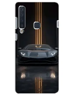 Чехол для Samsung Galaxy A9 2018 (A920) с картинкой «Lamborghini золотые линии» Чехол для Samsung Galaxy A9 2018 (A920) с картинкой «Lamborghini золотые линии»