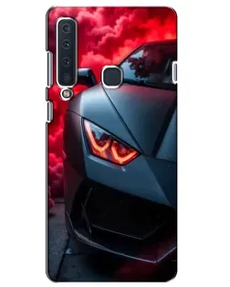 Чехол для Samsung Galaxy A9 2018 (A920) с картинкой «Lamborghini красное сияние» Чехол для Samsung Galaxy A9 2018 (A920) с картинкой «Lamborghini красное сияние»