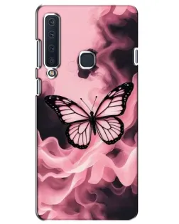 Чехол для Samsung Galaxy A9 2018 (A920) с картинкой «Бабочка в дыму» Чехол для Samsung Galaxy A9 2018 (A920) с картинкой «Бабочка в дыму»