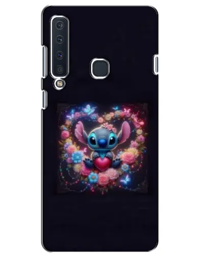 Чехол для Samsung Galaxy A9 2018 (A920) с картинкой «Stitch в цветах» Чехол для Samsung Galaxy A9 2018 (A920) с картинкой «Stitch в цветах»