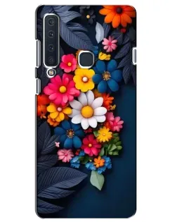 Чехол для Samsung Galaxy A9 2018 (A920) с картинкой «Цветочная феерия»