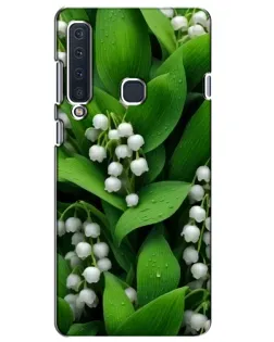 Чехол для Samsung Galaxy A9 2018 (A920) с картинкой «Ландыши в зелени»