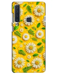 Чехол для Samsung Galaxy A9 2018 (A920) с картинкой «Ромашковое солнце»