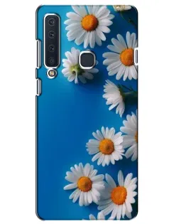 Чехол для Samsung Galaxy A9 2018 (A920) с картинкой «Белоснежные маргаритки»