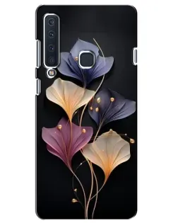 Чехол для Samsung Galaxy A9 2018 (A920) с картинкой «Лиловые цветы грации»