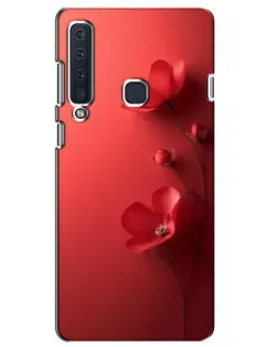 Чехол для Samsung Galaxy A9 2018 (A920) с картинкой «Маковые соцветия»