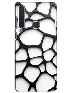 Чехол для Samsung Galaxy A9 2018 (A920) с картинкой «Белая объемная сетка» Чехол для Samsung Galaxy A9 2018 (A920) с картинкой «Белая объемная сетка»
