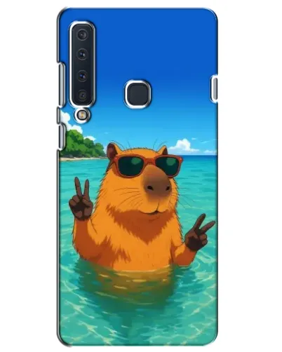 Чехол для Samsung Galaxy A9 2018 (A920) с картинкой «Морская капибара»