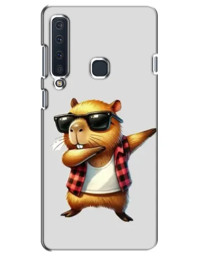 Чехол для Samsung Galaxy A9 2018 (A920) с картинкой «Капибара рэпер даб»